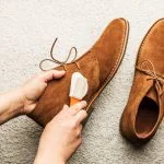 cleaning suede shoes